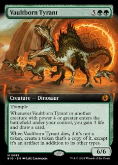 Vaultborn Tyrant Outlaws of Thunder Junction- The Big Score Bordless